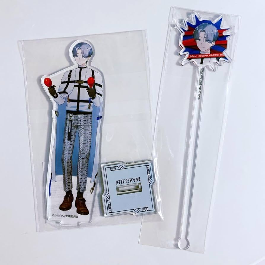 MILGRAMミルグラム カラオケの鉄人　カラ鉄　シドウ　アクリルスタンド 📢追加情報 楽器・音響機器 ミルグラム MILGRAM カラオケの鉄人